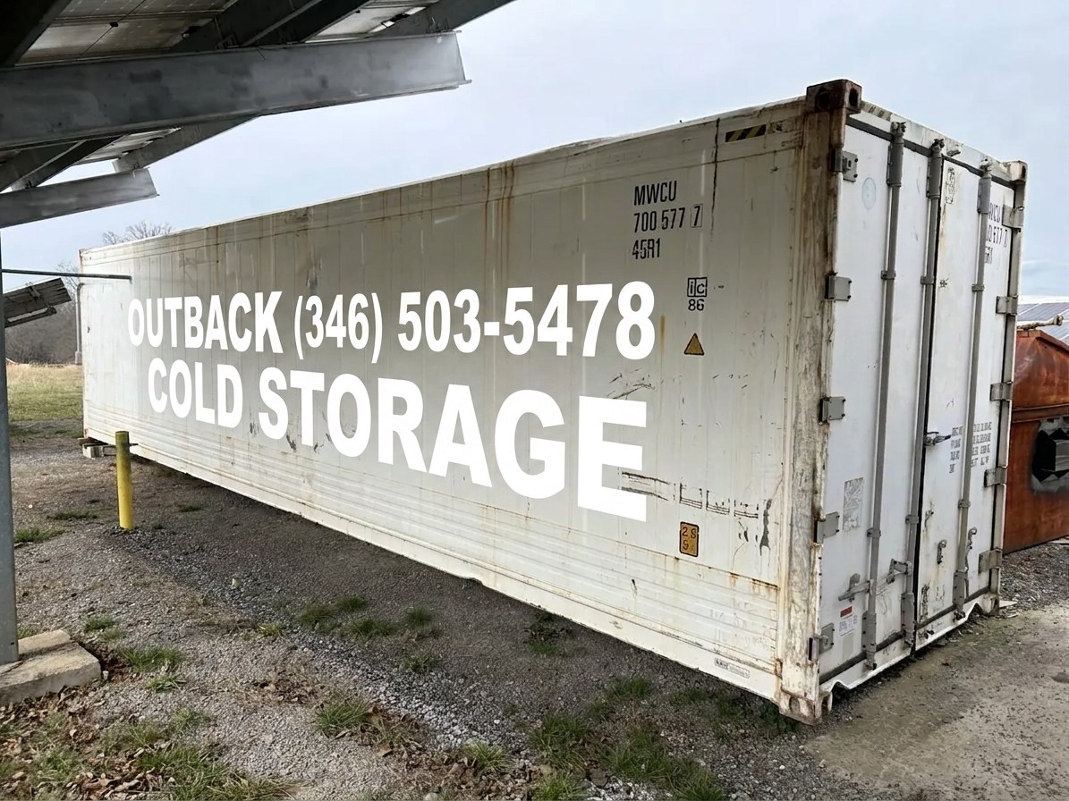 Maersk RAHC-031 Used 40ft Cold Storage Reefer Container – Model CCR18060 — 40ft refrigerated container (image 1 of 6)
