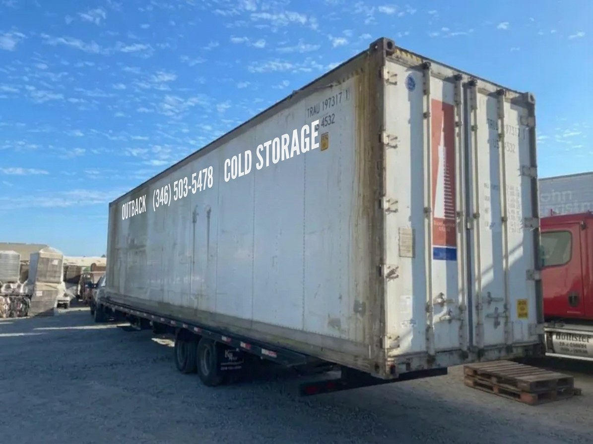 Used 40ft Refrigerated Shipping Container – With Custom Side Door Access — 40ft refrigerated container (image 1 of 6)
