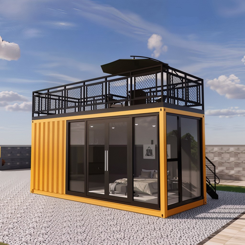 High Quality 20ft Prefab Shipping Container House — 20ft — new (image 1 of 4)