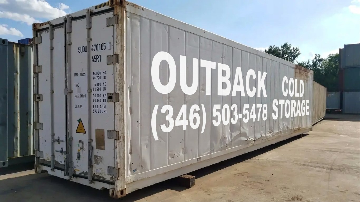 40′ HC WORKING Refrigerated Container — 40ft refrigerated container (image 1 of 4)