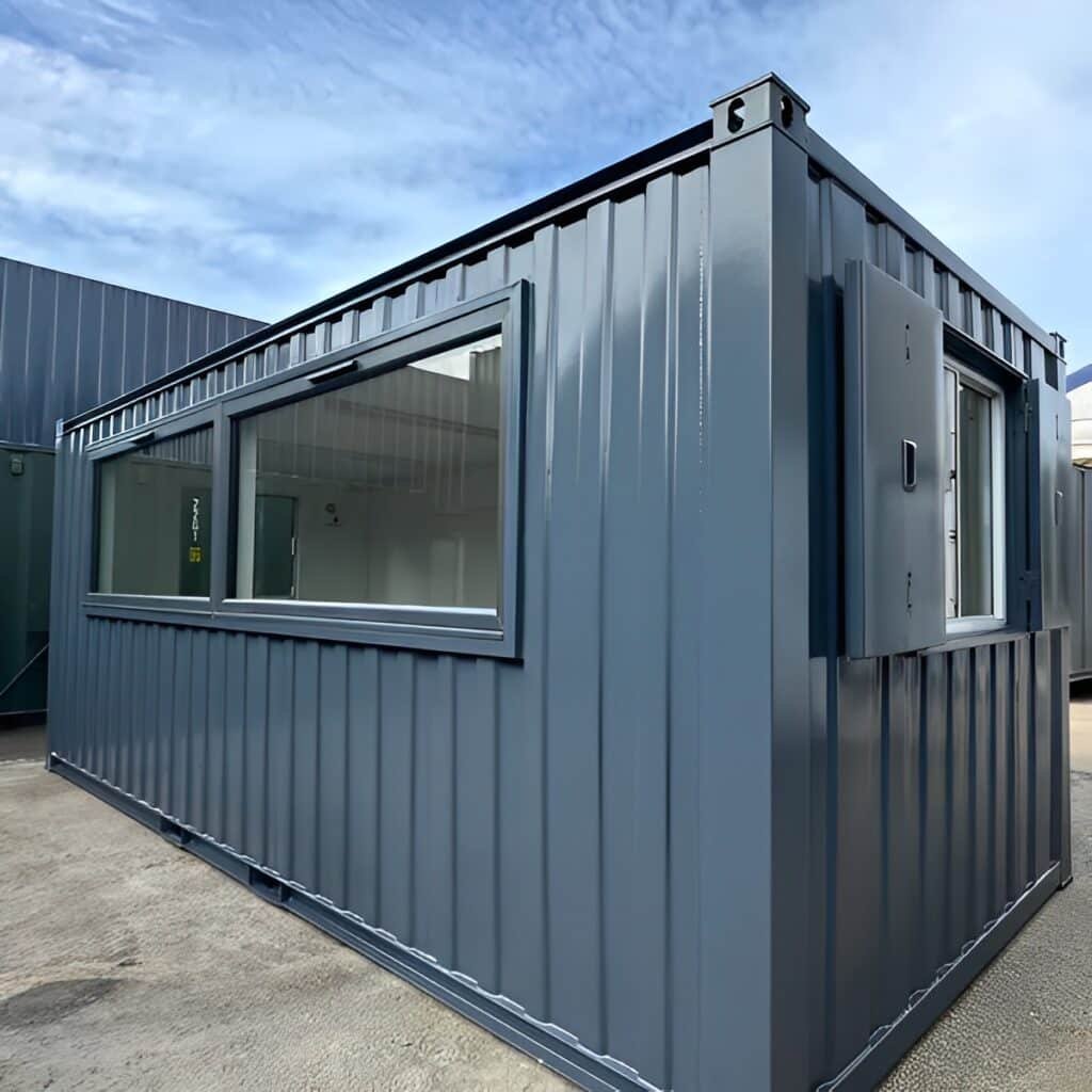 21ft x 8ft Custom Cabin Office / Canteen | Picture Windows | Portable Building — 20ft — new (image 1 of 12)