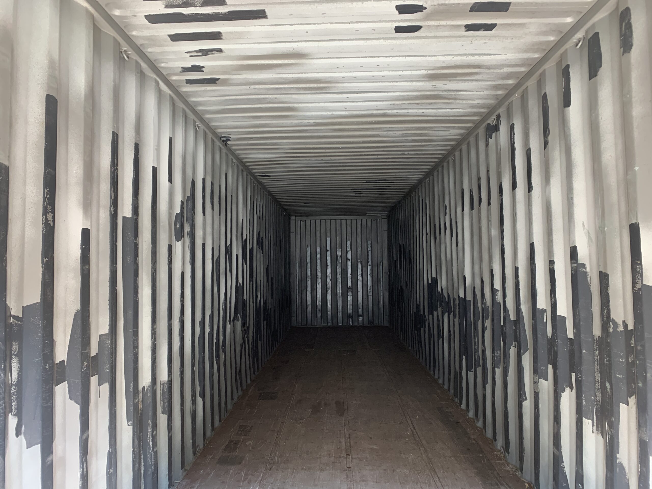 40ft Used High Cube Shipping Container – Wind & Watertight – Blue — 40ft — used (image 1 of 12)