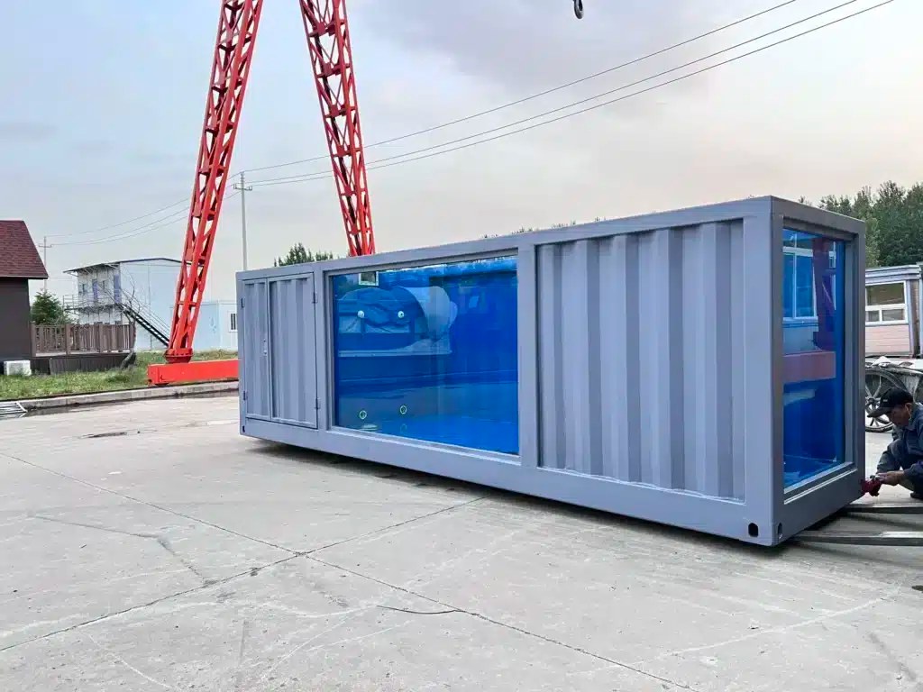 20ft Mobile Foldable Fully Automatic Container Swimming Pool — 20ft — new (image 1 of 6)