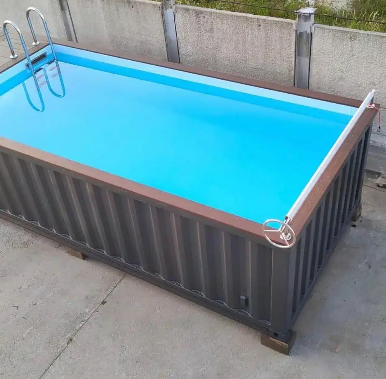 20ft Container Swimming Pool – Steel Container Pool with Filtration System — 20ft — new (image 1 of 8)
