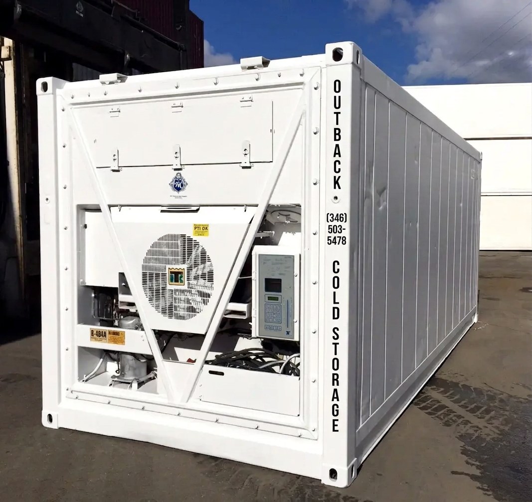 20ft Freezer Container – Mobile Cold Storage Unit (Thermo King / Reefer) — 20ft refrigerated container (image 1 of 6)