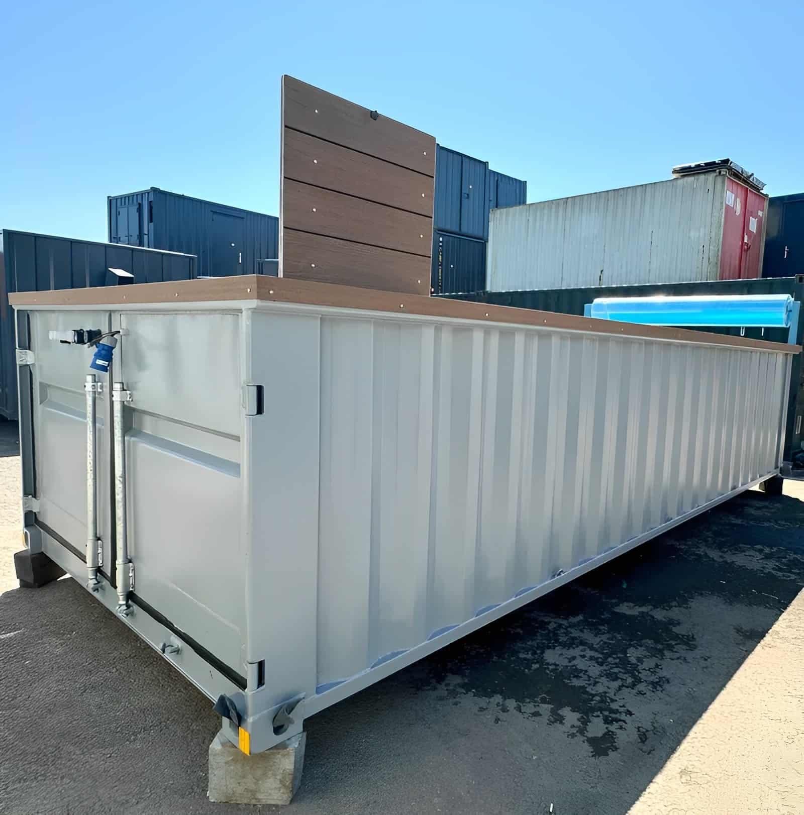 20ft Portable Container Swimming Pool | Caribbean Blue Outdoor Swimming Pool — 20ft — new (image 1 of 16)