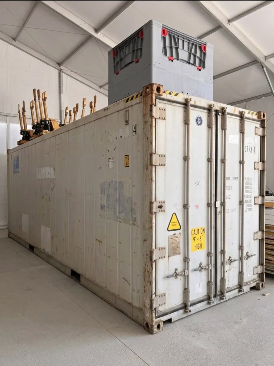 40Ft High Cube Refrigerated Storage Container Carrier Primeline YOM 2012 — 40ft refrigerated container (image 3 of 3)