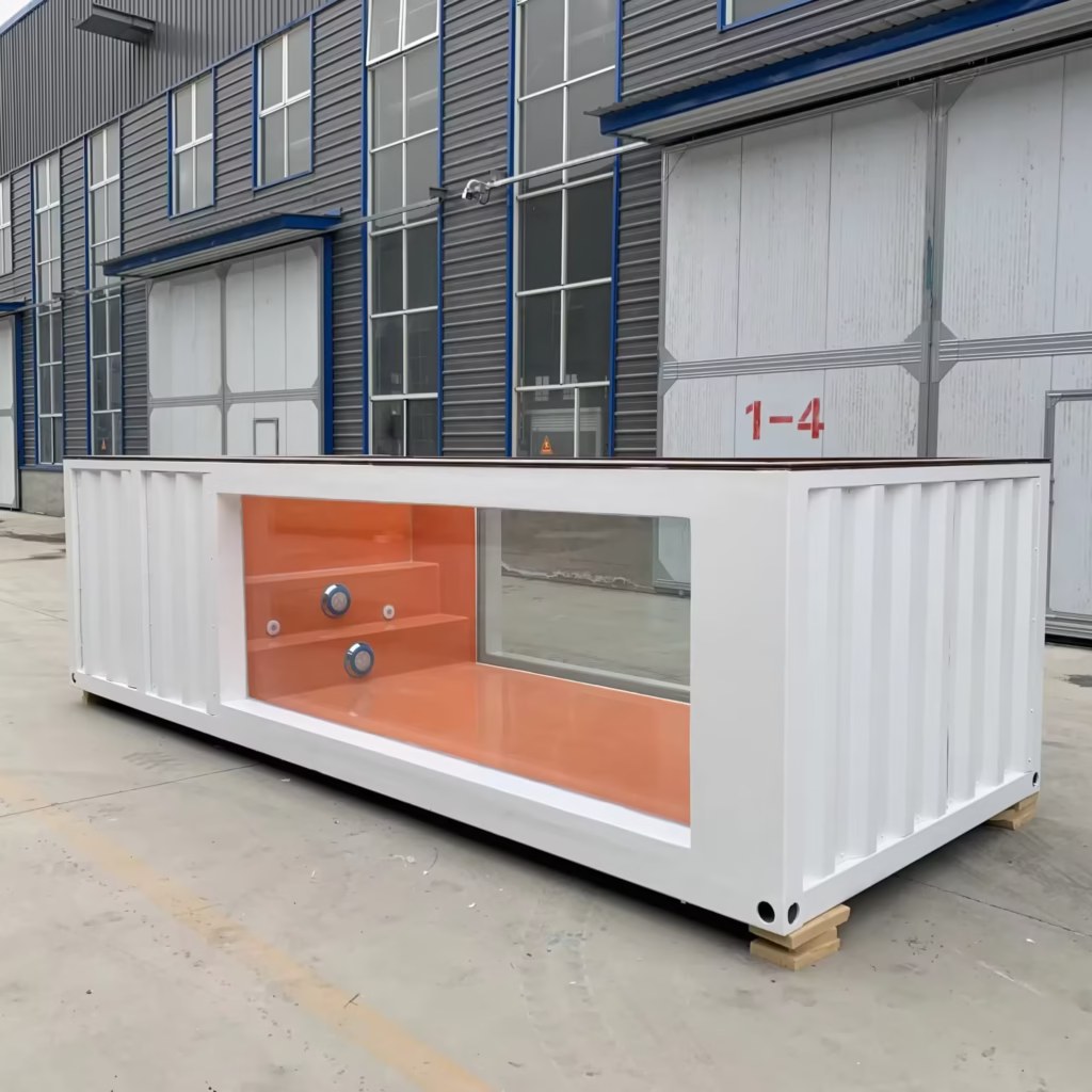20ft Container Swimming Pool With Fiber Glass Window — 20ft — new (image 1 of 6)