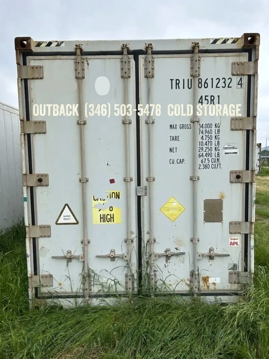 2009 40′ High Cube Refrigerated Storage Container – CCR18757 — 40ft refrigerated container (image 1 of 6)