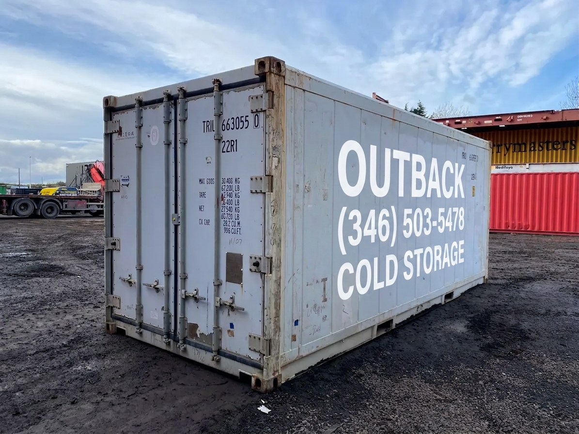 20ft Used Reefer Containers — 20ft refrigerated container (image 1 of 5)