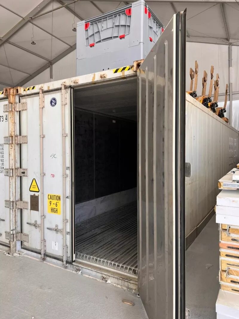 40Ft High Cube Refrigerated Storage Container Carrier Primeline YOM 2012 — 40ft refrigerated container (image 1 of 3)